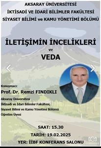 Prof. Dr. Remzi Fındıklı'dan İletişimin İncelikleri ve Veda Söyleşisi